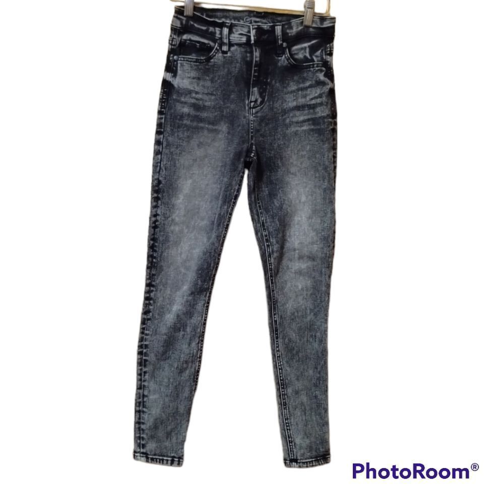 Celebrity Pink Skinny Jeans Black and Gray